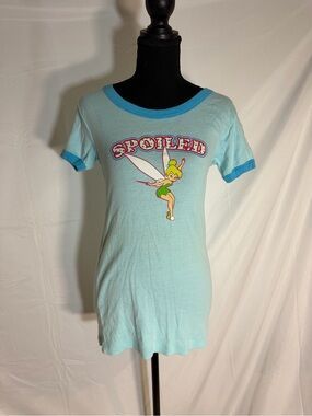 Disney Light Blue Tee with Dark Blue Trim